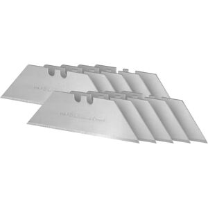 Stanley Heavy-Duty Utility Knife Blades - 62mm, Pack of 10 Stanley Heavy-Duty Utility Knife Blades - 62mm, Pack of 10