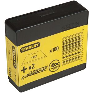 Stanley Heavy-Duty Utility Knife Blades - 62mm, Pack of 10 Stanley Heavy-Duty Utility Knife Blades - 62mm, Pack of 10
