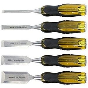Stanley Fatmax 2-16-269 Wood Chisel Set - Ergonomic, Strong Handle - Wood Chisel Set Stanley Fatmax 2-16-269 Wood Chisel Set - Ergonomic, Strong Handle - Wood Chisel Set