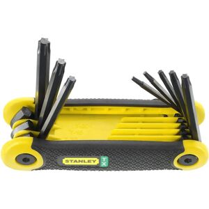 Stanley T9-T40 Hex Key Set - Folding 8 Piece Torx Stanley T9-T40 Hex Key Set - Folding 8 Piece Torx