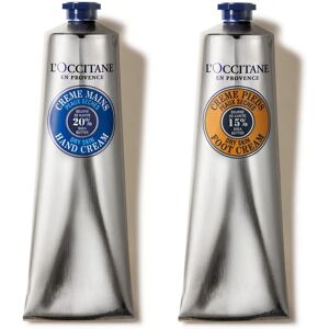 L'Occitane en Provence Shea Butter Hand and Foot Cream Set L'Occitane en Provence Shea Butter Hand and Foot Cream Set