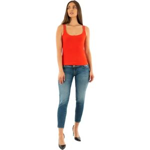 Morgan DOUBI Débardeur Rouge Sans Manches - Débardeur Morgan DOUBI Débardeur Rouge Sans Manches - Débardeur