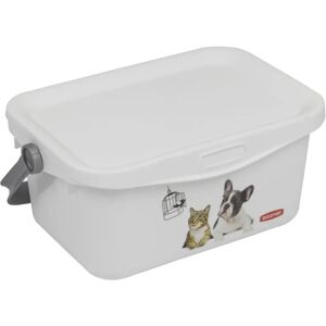 Contenant pour nourriture pour animaux Curver - 3L - Blanc - Publicité Contenant pour nourriture pour animaux Curver - 3L - Blanc - Publicité