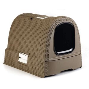 Curver Rattan Kattenbak - bruin Curver Rattan Kattenbak - bruin