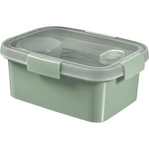 CURVER 1.2L Lunch Box with Cutlery - Eco, Microwave Safe CURVER 1.2L Lunch Box with Cutlery - Eco, Microwave Safe