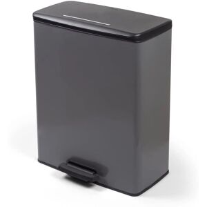 Curver Light Grey Rectangular Waste Bin - 65L Curver Light Grey Rectangular Waste Bin - 65L