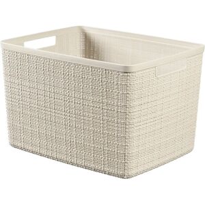 Curver 20L White Eco Recycled Basket - Storage & Organizer Curver 20L White Eco Recycled Basket - Storage & Organizer