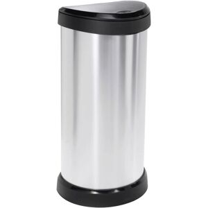 CURVER Modelo 240641 - Lixeira 40L Prata CURVER Modelo 240641 - Lixeira 40L Prata