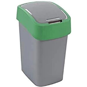 Curver Green 50L Waste Bin - Impact-Resistant Kitchen, Office, Bathroom Trash Container Curver Green 50L Waste Bin - Impact-Resistant Kitchen, Office, Bathroom Trash Container