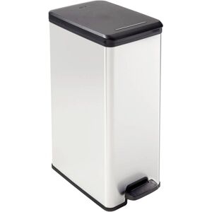 Curver 240640 Silver Waste Bin - 40 L Curver 240640 Silver Waste Bin - 40 L