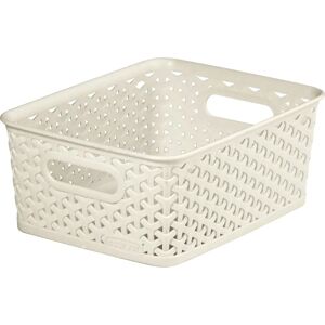 Curver Vintage White Storage Basket - 8L - Storage Basket Curver Vintage White Storage Basket - 8L - Storage Basket