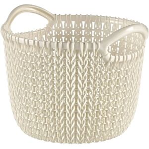 CURVER Beige Knit 3L Opbergmand - Opbergmand CURVER Beige Knit 3L Opbergmand - Opbergmand