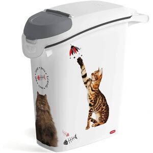 Conteneur à nourriture pour animaux Curver 10kg - Blanc - Publicité Conteneur à nourriture pour animaux Curver 10kg - Blanc - Publicité