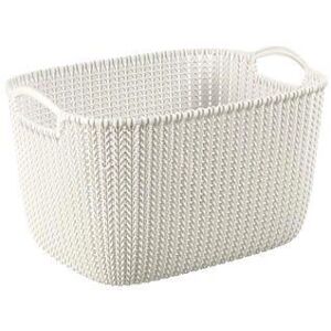 Curver 3253923970029 Boîte de Rangement - Panier Blanc Rectangulaire - Publicité Curver 3253923970029 Boîte de Rangement - Panier Blanc Rectangulaire - Publicité