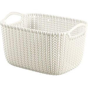 Curver White Rectangular Knitwear Storage Box - Storage Basket Curver White Rectangular Knitwear Storage Box - Storage Basket
