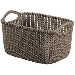 Curver 3253923975031 Storage Box - Brown - Rectangular - 3L Curver 3253923975031 Storage Box - Brown - Rectangular - 3L