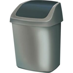 Probbax Poubelle Sanitaire Gris - Trash Bin - Publicité Probbax Poubelle Sanitaire Gris - Trash Bin - Publicité