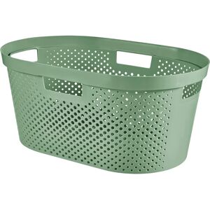 Curver Brand Model Infinity Recycled 40L Green Laundry Basket - Laundry Basket Curver Brand Model Infinity Recycled 40L Green Laundry Basket - Laundry Basket