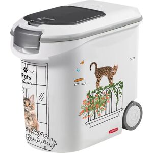 Conteneur à nourriture pour animaux Curver - 12 kg - Design hermétique - Élégant Conteneur à nourriture pour animaux Curver - 12 kg - Design hermétique - Élégant