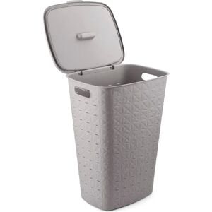 Curver beige Softex pyykkikori - 56L Iso kansi Curver beige Softex pyykkikori - 56L Iso kansi