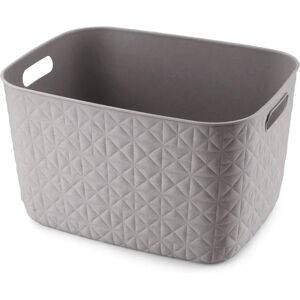 Curver Grey 19L Storage Basket - Storage Basket Curver Grey 19L Storage Basket - Storage Basket