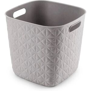 Curver Model 00573-Z70 Grey Storage Basket Curver Model 00573-Z70 Grey Storage Basket
