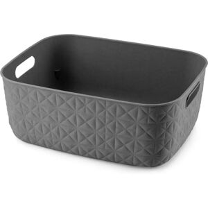 Cesto de armazenamento Curver Softex 12,5L - Elegante e Durável Cesto de armazenamento Curver Softex 12,5L - Elegante e Durável