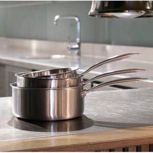 Menastyl 6020489 Casserole en Inox - 1L, Rond, Matériau Sain - Publicité Menastyl 6020489 Casserole en Inox - 1L, Rond, Matériau Sain - Publicité