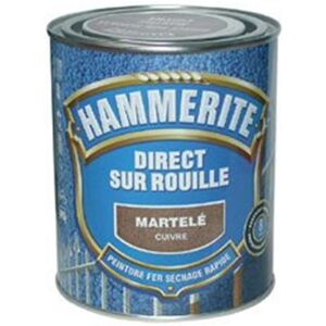 Peinture extérieure Hammerite - Direct sur rouille - 0,75L - Marron - Publicité Peinture extérieure Hammerite - Direct sur rouille - 0,75L - Marron - Publicité