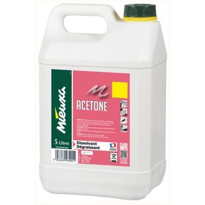 Acétone MIEUXA 5L - Solvant Acétone MIEUXA 5L - Solvant