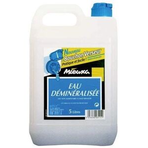 MIEUXA - Eau déminéralisée 5L - Eau MIEUXA - Eau déminéralisée 5L - Eau