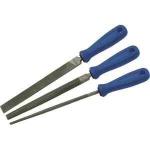 Juego de 3 limas EXPERT - Herramientas de acero, latón, plástico Juego de 3 limas EXPERT - Herramientas de acero, latón, plástico