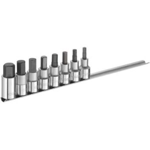 Expert Socket Set 8 Pieces - 1/2in Drive - Hex Bits Expert Socket Set 8 Pieces - 1/2in Drive - Hex Bits
