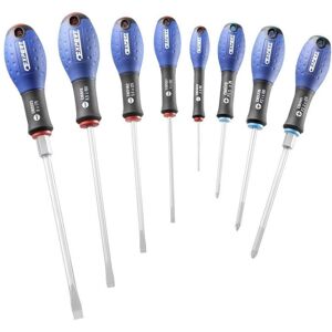Expert Screwdriver Set - Flat & Pozidriv - 8 pcs Expert Screwdriver Set - Flat & Pozidriv - 8 pcs