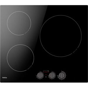 Amica AIM3530 - Table de cuisson à induction - 3 zones de cuisson - Publicité Amica AIM3530 - Table de cuisson à induction - 3 zones de cuisson - Publicité