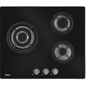 Amica AG3631N - Nero - Piano cottura a gas Amica AG3631N - Nero - Piano cottura a gas