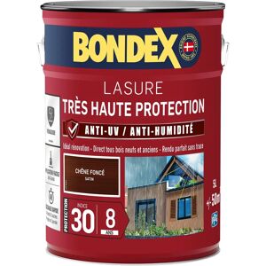 Teinture pour Bois Bondex Chêne Foncé - 8 ans de Protection UV - Satinée - 5L - Publicité Teinture pour Bois Bondex Chêne Foncé - 8 ans de Protection UV - Satinée - 5L - Publicité