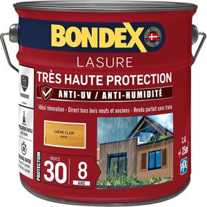 Bondex Teinture Bois Chêne Clair - Haute Protection 8 Ans - Publicité Bondex Teinture Bois Chêne Clair - Haute Protection 8 Ans - Publicité