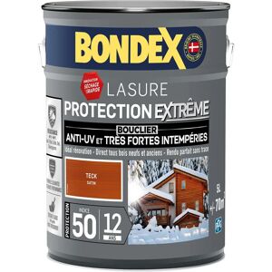 Laca para madera teca Bondex - Protección extrema 12 años 5L Laca para madera teca Bondex - Protección extrema 12 años 5L