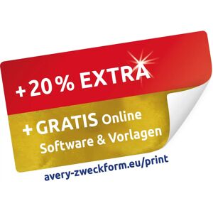 Avery L4732REV-25 Label - 35.6x16.9mm White - Printer Labels Avery L4732REV-25 Label - 35.6x16.9mm White - Printer Labels