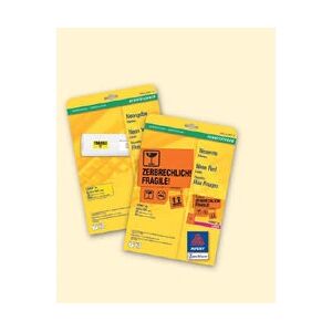 Avery L7363P-25 Pink Printer Label - Printer Labels Avery L7363P-25 Pink Printer Label - Printer Labels