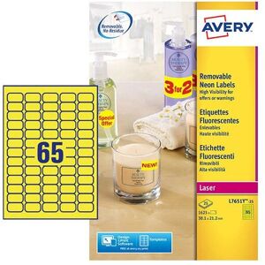 Avery White Mini Label Laser L7651 - Labels for Office & Barcode Avery White Mini Label Laser L7651 - Labels for Office & Barcode