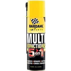 Bardahl Multi Fonction 5 En 1 - Huile pénétrante pour métaux, plastiques, caoutchouc - 250 ml - Publicité Bardahl Multi Fonction 5 En 1 - Huile pénétrante pour métaux, plastiques, caoutchouc - 250 ml - Publicité