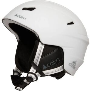 Casque de ski Cairn Electron Blanc - Ajustable - Publicité Casque de ski Cairn Electron Blanc - Ajustable - Publicité