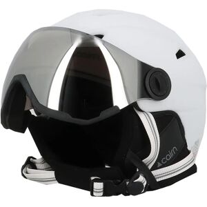 Casco de invierno Cairn Electron Visor - Blanco - Talla ajustable Casco de invierno Cairn Electron Visor - Blanco - Talla ajustable