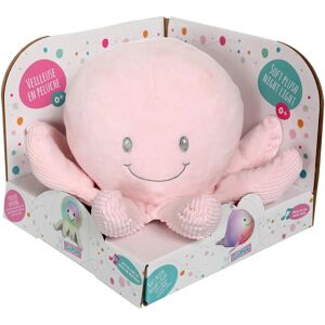 Gipsy Toys - Octopus - Glow Soft - 22 Cm - Roze - Nachtlampje speelgoed Gipsy Toys - Octopus - Glow Soft - 22 Cm - Roze - Nachtlampje speelgoed