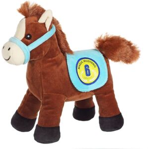 GIPSY TOYS Rennpferd N°6 - Braun - Buntes Spielzeugpferd GIPSY TOYS Rennpferd N°6 - Braun - Buntes Spielzeugpferd