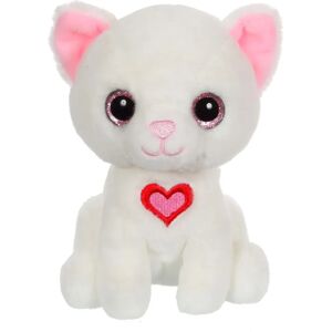 Gipsy Toys Gipsy Toys Lovely Cat Knuffelbeer - 15 Cm - Wit Gipsy Toys Gipsy Toys Lovely Cat Knuffelbeer - 15 Cm - Wit