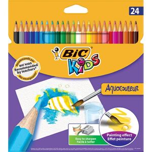 BIC Aquacouleur Multi 24 pcs - Colored Pencils BIC Aquacouleur Multi 24 pcs - Colored Pencils