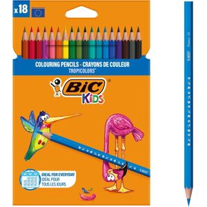 BIC Tropicolors Multicolour 18 pcs - Coloring Pencils BIC Tropicolors Multicolour 18 pcs - Coloring Pencils